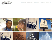 Tablet Screenshot of musedesign.ca
